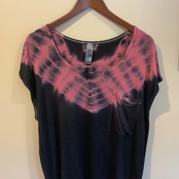 Go Couture Tops - Go Couture Tie Dyed Shirt Sz Medium